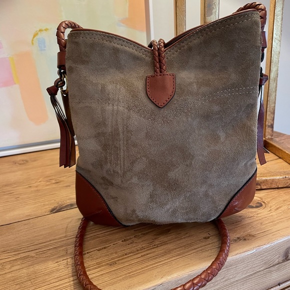 NWT Isabel Marant Taggy Bag Khaki Authentic - Picture 10 of 11